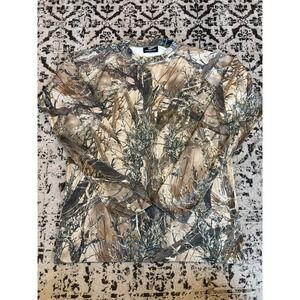 No Trace True Timber MC2 Camo Poly/Spandex Long Sleeve Size Medium